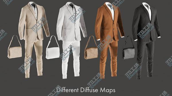 images/goods_img/20210312/Men's Business Suit with Shirt and Bag model/4.jpg